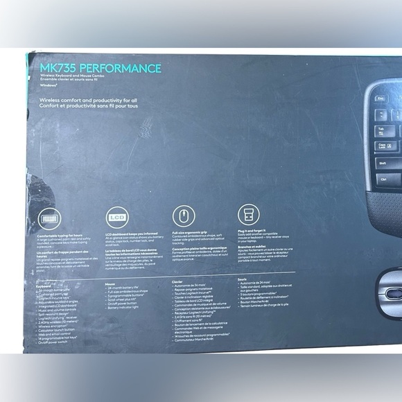 Logitech - MK735 Performance Wireless Keyboard & Mouse Combo - BNIB ⌨️🐭 - Picture 9 of 10